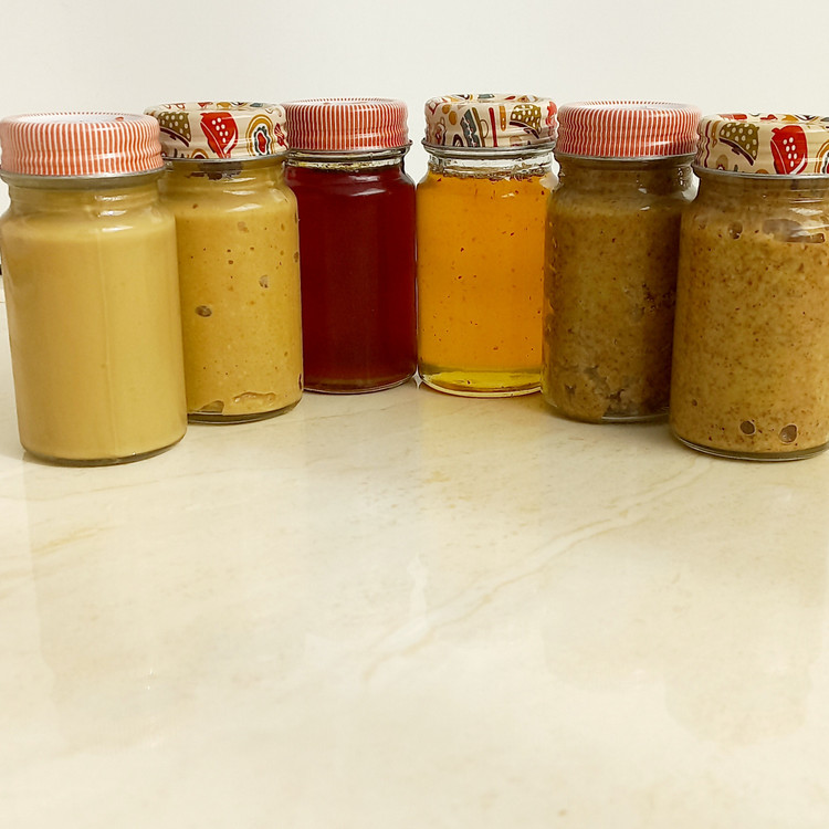 پک صبحانه سالم و مقوی ماندگار با کره، ارده، عسل و شیره