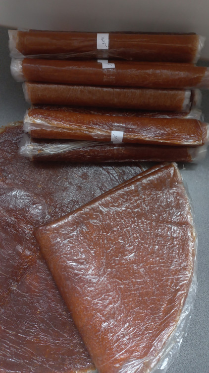 لواشک خانگی آلوچه