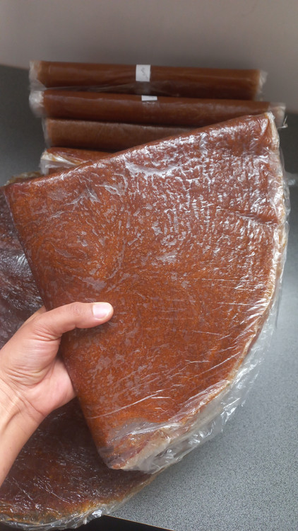 لواشک خانگی آلوچه